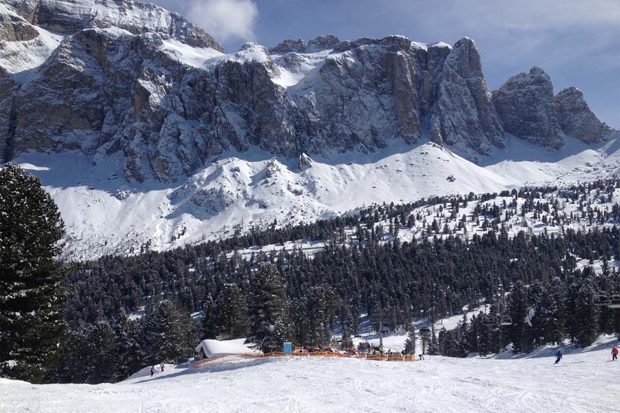 Sonnenhütte in der Sellaronda