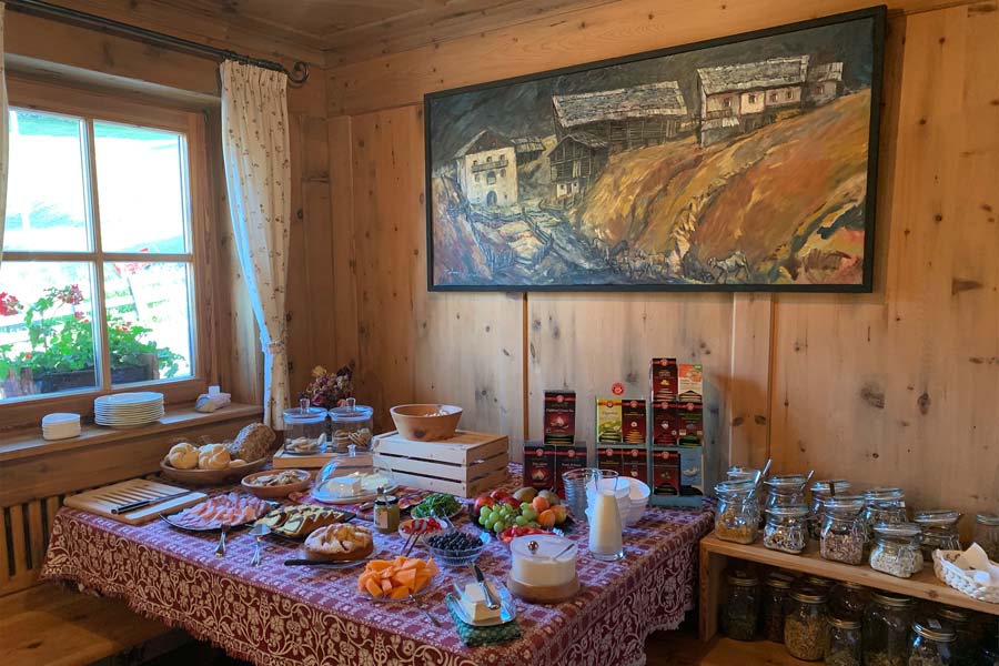 Frühstück in der Bauernstube